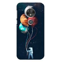 Космічні Чохли для Моторола MOTO G7 Плей (VPrint) (Планети кульки)