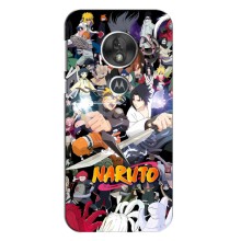 Купить Чехлы на телефон с принтом Anime для Мото Джи 7 Плей (Наруто постер)