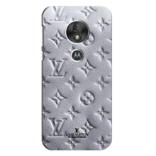 Текстурный Чехол Louis Vuitton для Мото Джи 7 Плей – Белый ЛВ