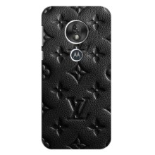 Текстурный Чехол Louis Vuitton для Мото Джи 7 Плей – Черный ЛВ