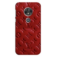 Текстурний Чохол Louis Vuitton для Мото Джи 7 Плей – Червоний ЛВ