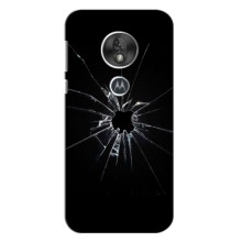 Текстурный Чехол для Motorola Moto G7 Play – Биток стекло
