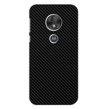 Текстурный Чехол для Motorola Moto G7 Play (Карбон)