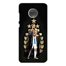 Чохли для Motorola MOTO G7 Plus (Leo чемпіон) (AlphaPrint) (Мессі Король)