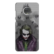 Чохли з картинкою Джокера на Motorola Moto G7 Plus (Joker клоун)