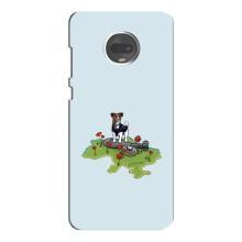 Чехлы с картинкой собаки Патрон для Motorola MOTO G7 Plus (AlphaPrint) (Сапер Пес)