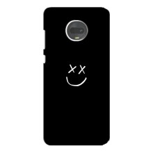 Чехол для Мото G7 Плюс - (AlphaPrint) с печатью (ТОП продаж) (Смайл)