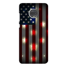 Чехол Флаг USA для Motorola Moto G7 Plus – Флаг США 2