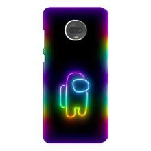 Чохли Амонг Ас для Motorola MOTO G7 Plus (AlphaPrint) (Яскравий скін)