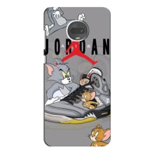 Силіконовый Чохол Nike Air Jordan на Мото Джи 7 Плюс – Air Jordan