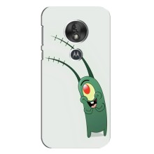 Чехол с картинкой "Одноглазый Планктон" на Motorola Moto G7 Power (Милый Планктон)