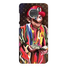 Бренднові Чохли для Motorola MOTO G7 - (PREMIUMPrint) (Mario LV)