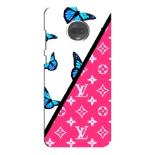 Бренднові Чохли для Motorola MOTO G7 - (PREMIUMPrint) (Мода LV)
