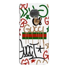 Бренднові Чохли для Motorola MOTO G7 - (PREMIUMPrint) (Стиль GUUCI)