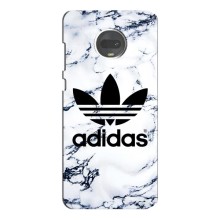 Чохли Адидас для Motorola MOTO G7 (AlphaPrint) (Адідас на мраморі)
