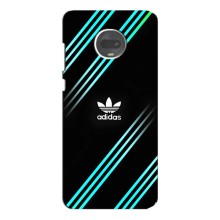Чохли Адидас для Motorola MOTO G7 (AlphaPrint) (Адідас з полосами)