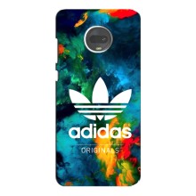 Чохли Адидас для Motorola MOTO G7 (AlphaPrint) (Яскравий Адідас)