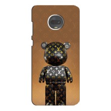 Чохли для Motorola MOTO G7 - Bearbrick Louis Vuitton (PREMIUMPrint)