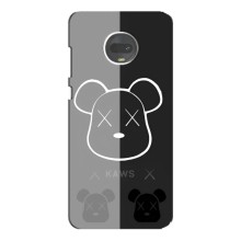 Чохли для Motorola MOTO G7 - Bearbrick Louis Vuitton (PREMIUMPrint) (БеарБрік очі)