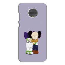 Чохли для Motorola MOTO G7 - Bearbrick Louis Vuitton (PREMIUMPrint) (Дружба Беарбрік)