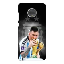 Чохли для Motorola MOTO G7 (Leo чемпіон) (AlphaPrint) (Мессі Чемпіон)