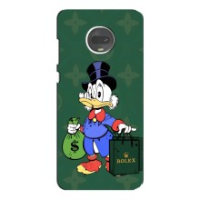 Чехли для Motorola MOTO G7 - Скрудж МакДак Louis Vuitton (PREMIUMPrint) (Богата Утка)