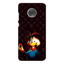 Чехли для Motorola MOTO G7 - Скрудж МакДак Louis Vuitton (PREMIUMPrint) (Скрудж з ботліантом)