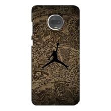 Чехлы для Motorola MOTO G7 - с картинкой JORDAN (AlphaPrint) – Logo Jordan