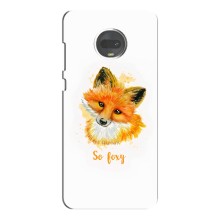 Чохли з картинкою Лисичка для Motorola MOTO G7 (VPrint) (Дівчинка Лиса)