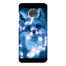 Чохли з картинкою Лисичка для Motorola MOTO G7 (VPrint) (Яскрава лисичка)
