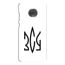 Чехлы для Motorola MOTO G7  Укр. Символика (AlphaPrint) (ЗСУ герб)