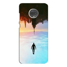 Чохол з людиною павуком для Motorola MOTO G7 - (AlphaPrint) (Людина павук)