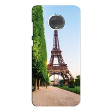 Чохол Ейфелева Вежа Motorola MOTO G7 - (AlphaPrint) (Дорога до Парижу)