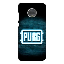 Чеjхол PUBG для Моторола МОТО Ж7 (AlphaPrint) (Лого PUBG)