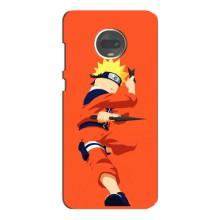 Чехлы с принтом Наруто на Motorola MOTO G7 (Силуэт Наруто)