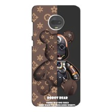 Круті Чохли Луі Віттон для Motorola MOTO G7 (AlphaPrint) (Ведмідь Луі Вітон)