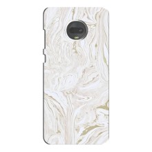 Мраморний чехол на Motorola MOTO G7 (VPrint) (Білий мрамор)