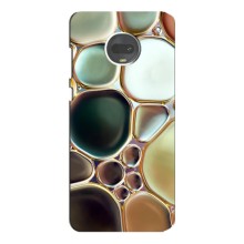 Мраморний чехол на Motorola MOTO G7 (VPrint) (Радужний Мрамор)