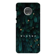 Новорічні, Святкові Чохли для Motorola MOTO G7 - 2024 год (Winter)