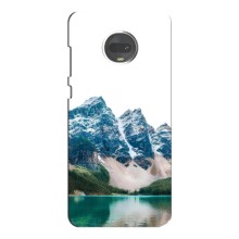 Силіконовий чохол з КАРТИНКАМИ літо для Motorola MOTO G7 (AlphaPrint) (Гори)
