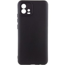 Чехол Silicone Cover Lakshmi Full Camera (A) для Motorola Moto G72 – Черный