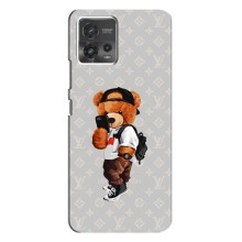 Брендновые Чехлы для Motorola MOTO G72 - (PREMIUMPrint) (Мишка Луи)