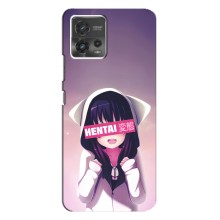 Чехлы Персонажи Аниме Наруто для Motorola MOTO G72 (AlphaPrint) (Hentai chan)