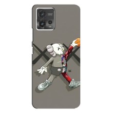 Чехлы для Motorola MOTO G72 - Bearbrick Louis Vuitton (PREMIUMPrint) (Беарбрик Джордан)