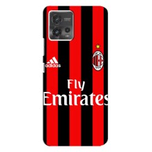 Чехлы для Motorola MOTO G72 (VPrint) - Футбольные клубы (Milan)