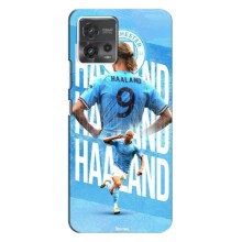 Чехлы с принтом для Motorola MOTO G72 Футболист – Erling Haaland