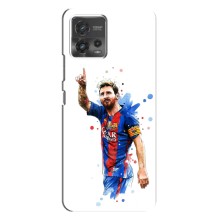 Чехлы Месси для Motorola MOTO G72 (AlphaPrint) (Лео Месси)