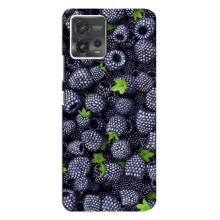 Чехлы с Фруктами для Motorola MOTO G72 (VPrint) (Ежевика)