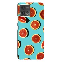 Чехлы с Фруктами для Motorola MOTO G72 (VPrint) (Грейпфрут)