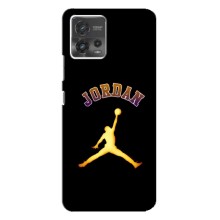 Чехлы для Motorola MOTO G72 - с картинкой JORDAN (AlphaPrint) (Jordan Gold)